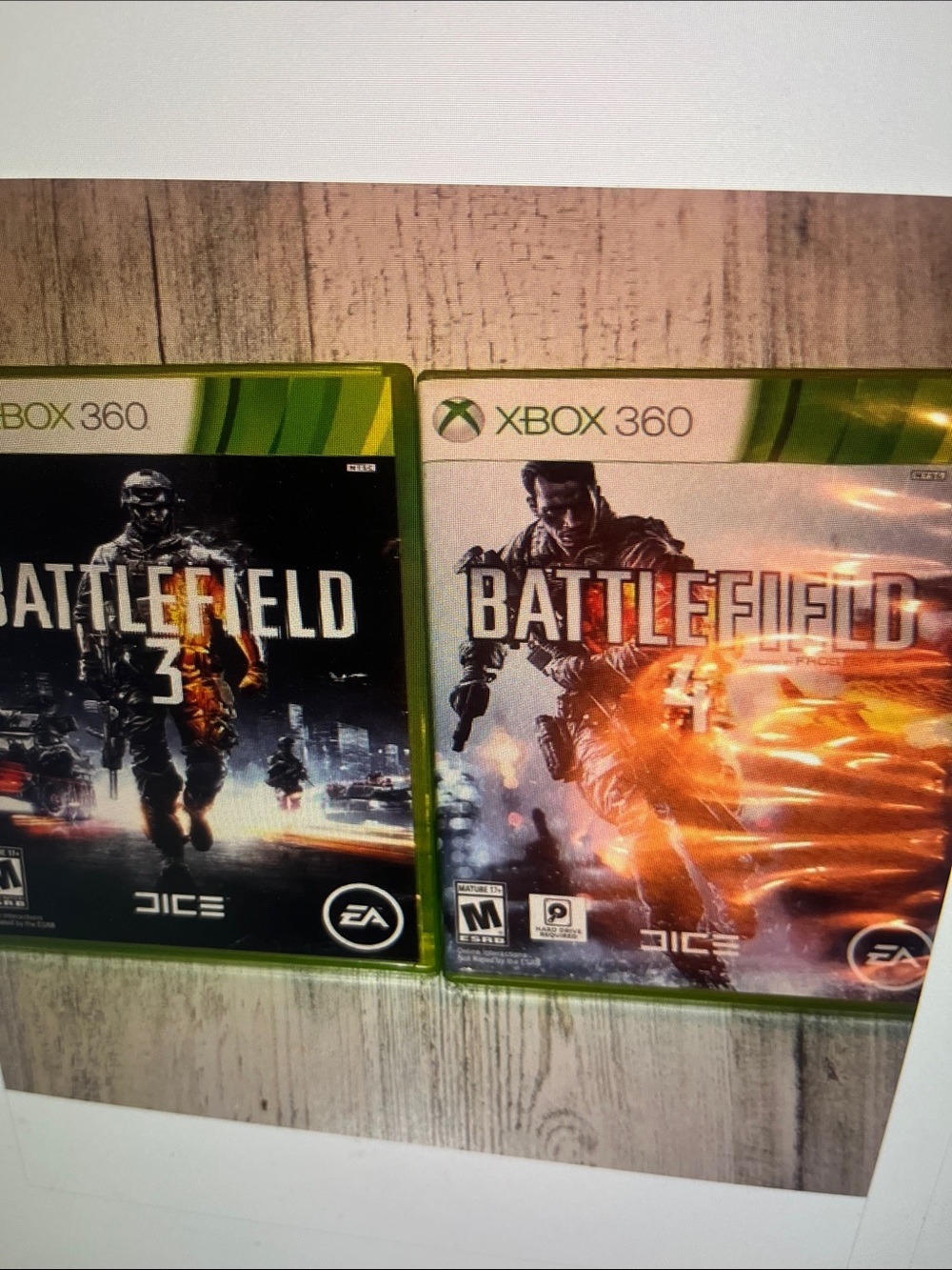Battlefield 3 Xbox 360 Video Game - Green Case -